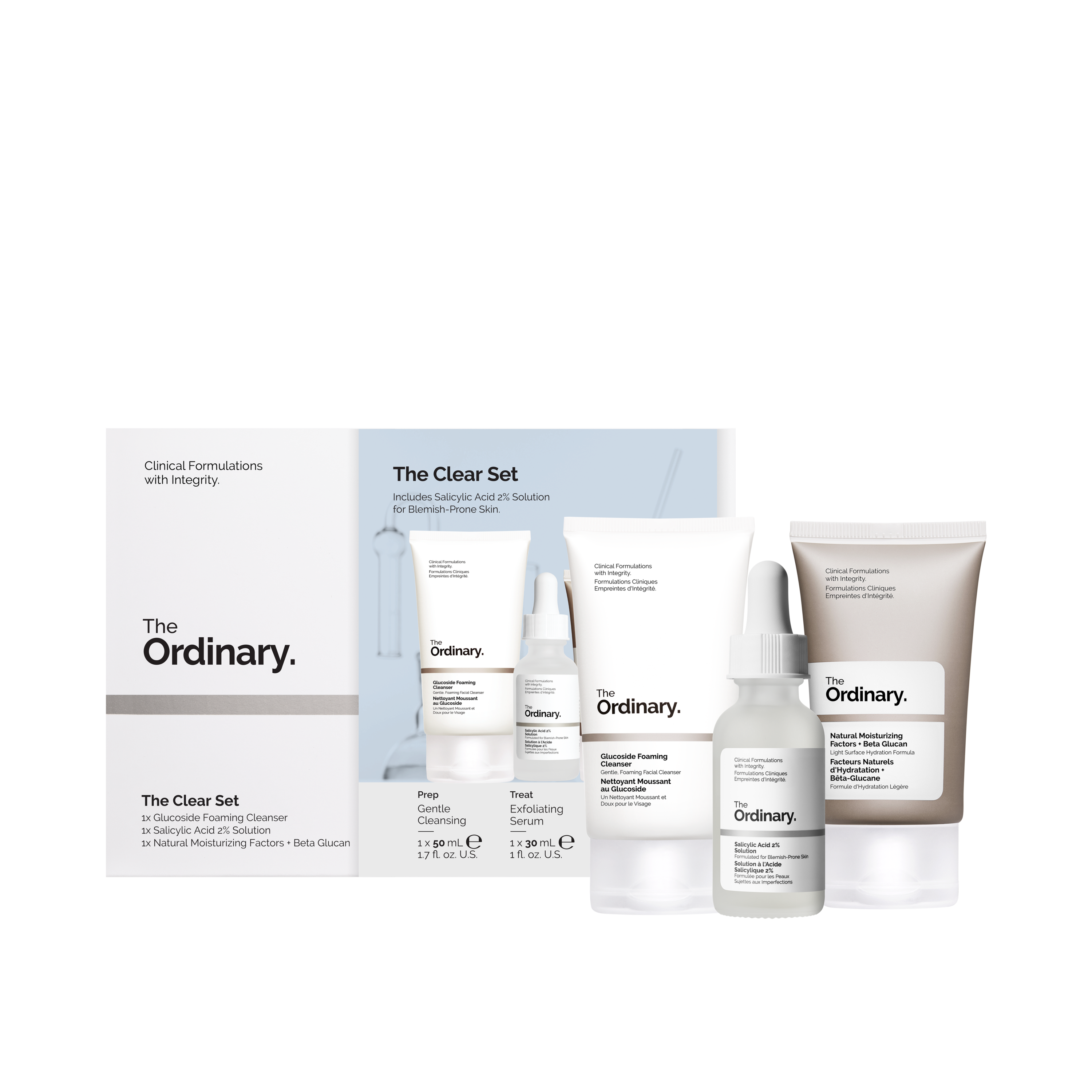 The Ordinary Sets The Clear Set