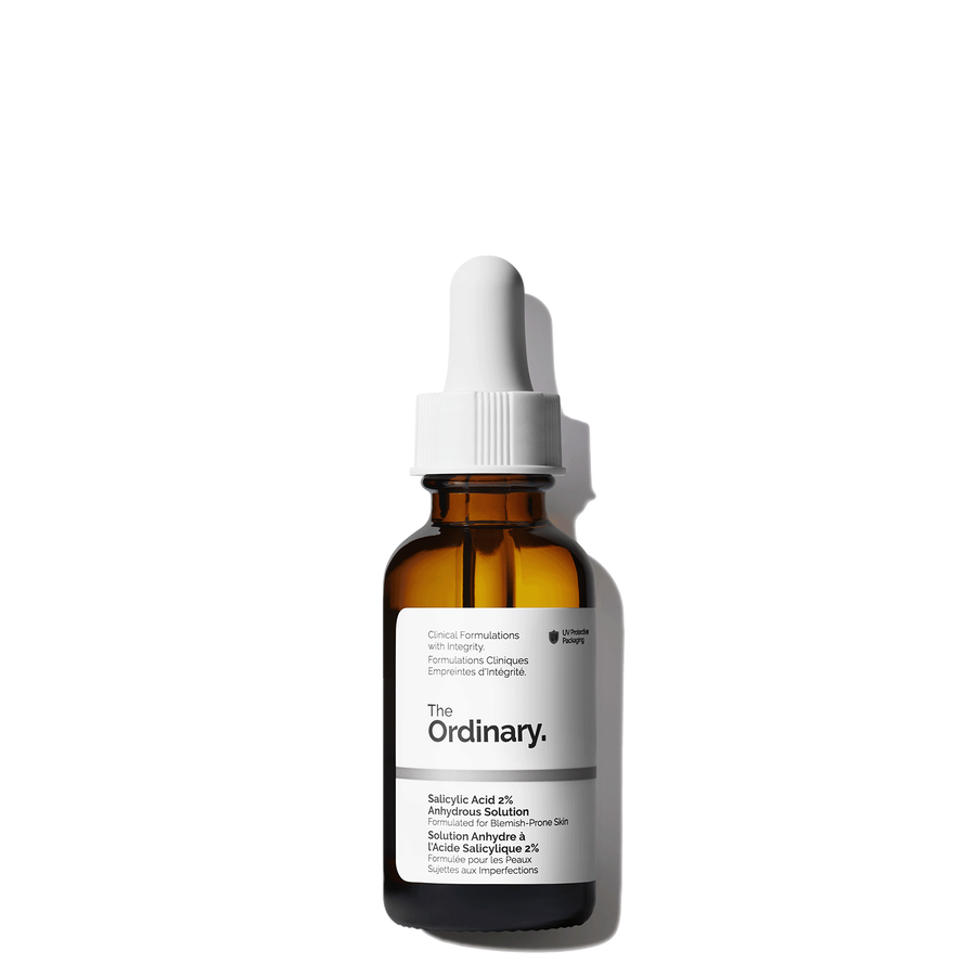 A the ordinary Salicylic Acid 2% Anhydrous Solution